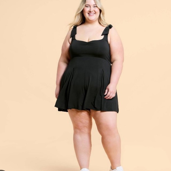 NWT Blogilates Women's Sweetheart Romper - Black 3X - Picture 1 of 2